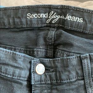 Second Yoga women’s black jeans